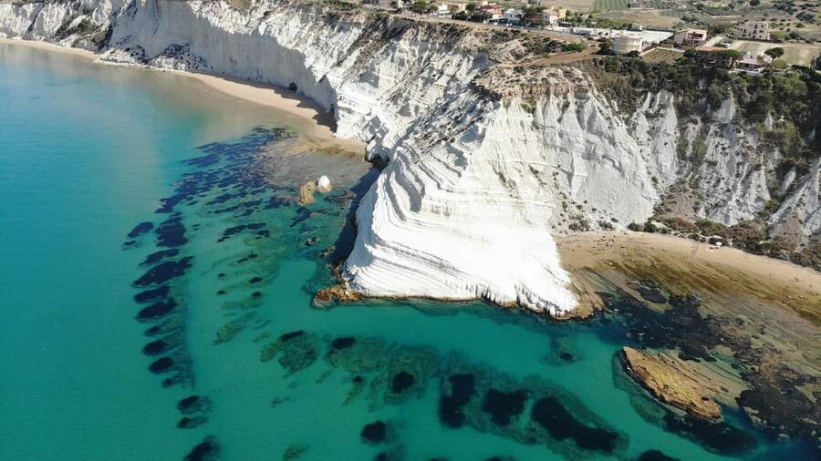 Scala Dei Turchi: E-BIKE TOUR Hidden Beaches, Sea, Relaxation [+SNORKELING ] - Starting in Agrigento and reaching the coast