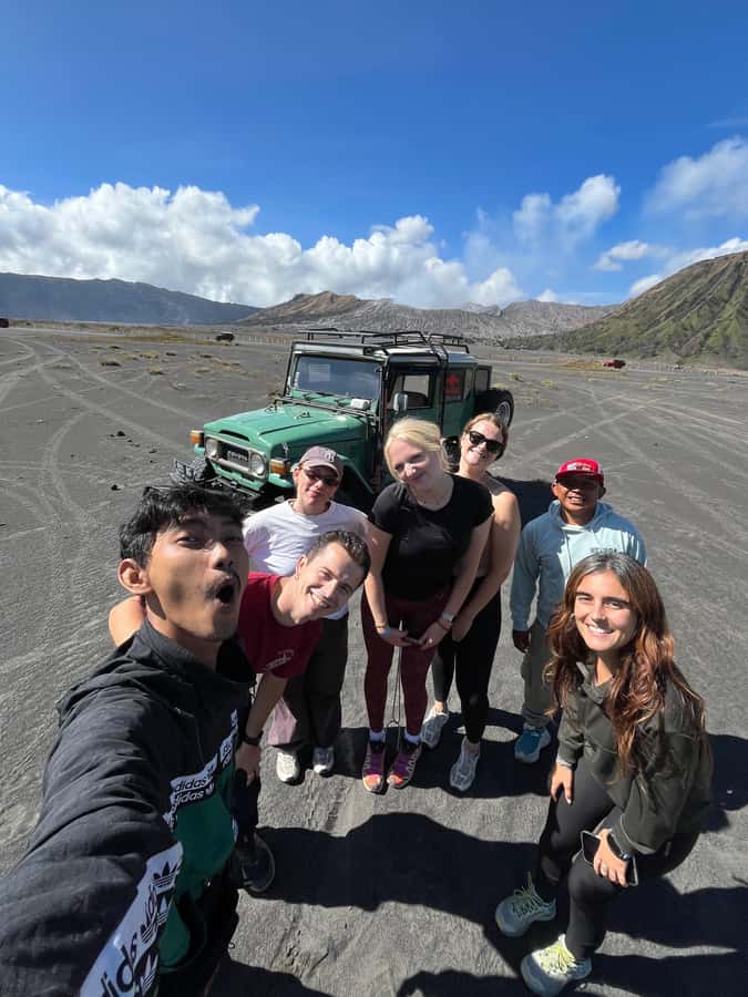 Sharing Trip : Bromo & Ijen Tour with Hot Spring Relaxation - Bromo sunrise after a 12:30 a.m. pickup