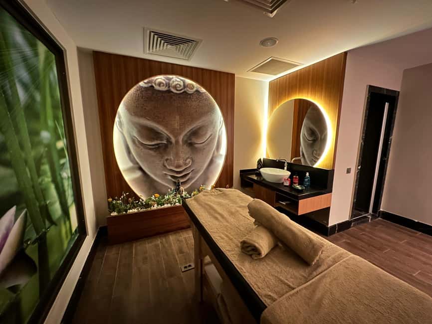 Side: Turkish Bath Experience with Massage & Hotel Pickup - Comfort, privacy, and small warning signs