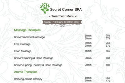 Siem Reap Luxurious Khmer Spa & Massages (Reservation ONLY)