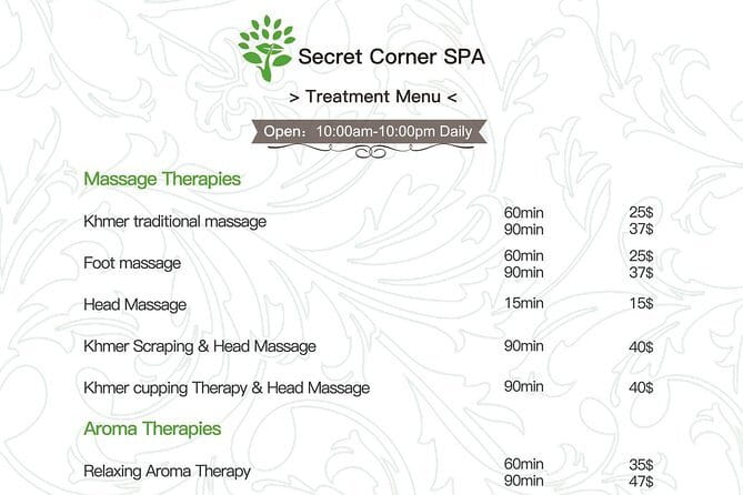 Siem Reap Luxurious Khmer Spa & Massages (Reservation ONLY) - The pickup makes the appointment easier