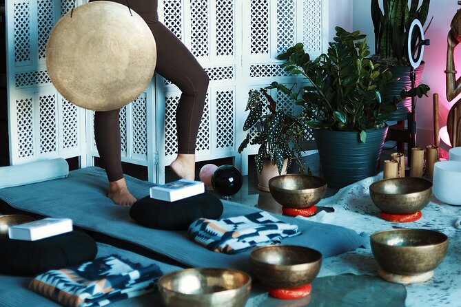 Sound Bath and Wellness Experience in Nashville - Settling onto the mat with the right comforts