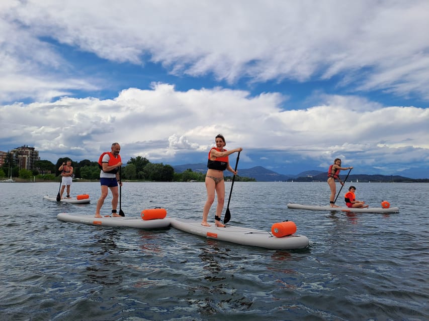 SUP tour on Lake Maggiore: wellness & mindfulness experience - Starting at LaRotta Beach in Dormelletto