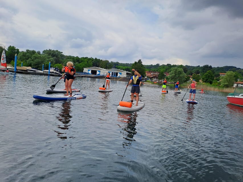 SUP tour on Lake Maggiore: wellness & mindfulness experience - Herbal tea served on the SUP board