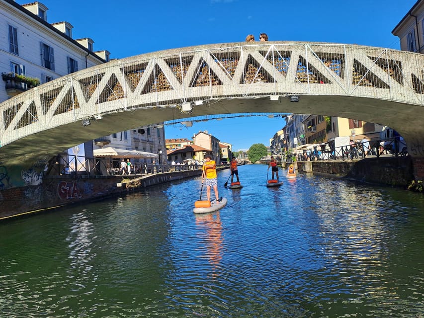 SUPMindfulness on Navigli: wellness experience in Milan - Mindfulness in motion, one stroke at a time