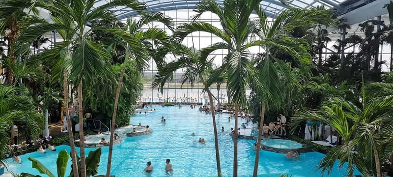 Therme:Spa Day at the biggest oasis of Relaxation《Bucharest》 - Therme Bucharest, a tropical spa on the edge of the city