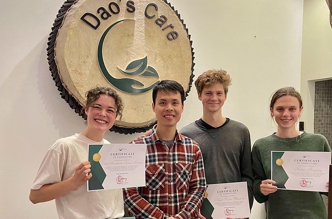 Traditional Vietnamese Massage Courses - Oils, refreshments, and the certificate