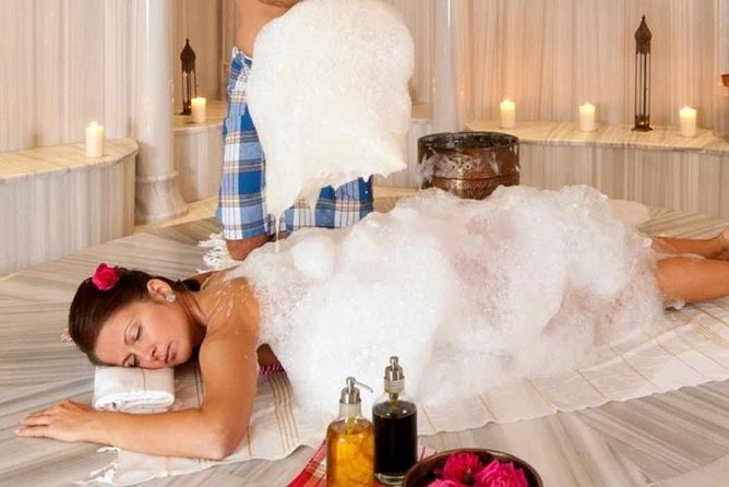 Turkish Bath Hamam Spa From Antalya/ Side /Kemer - Foam massage and the brief pause