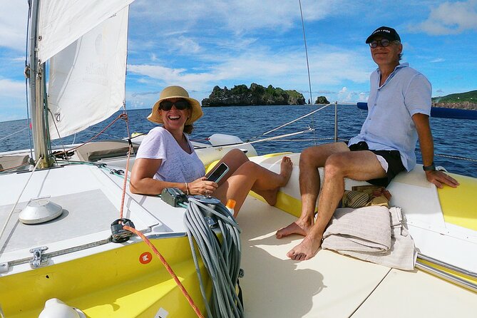 Two Hours of Sailing and Relaxation in the Bay of Saintes - Why a small catamaran changes the outing