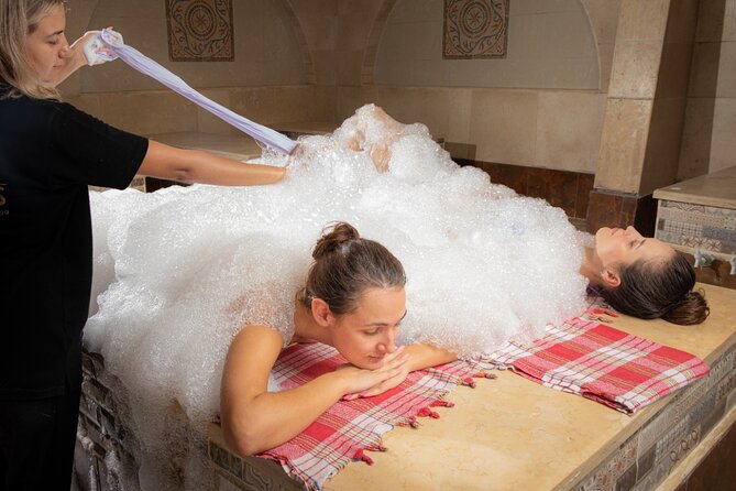 ViP Full Package Cleopatra Hammam & Full Body Massage in Hurghada - Foam washing and coconut cream mask