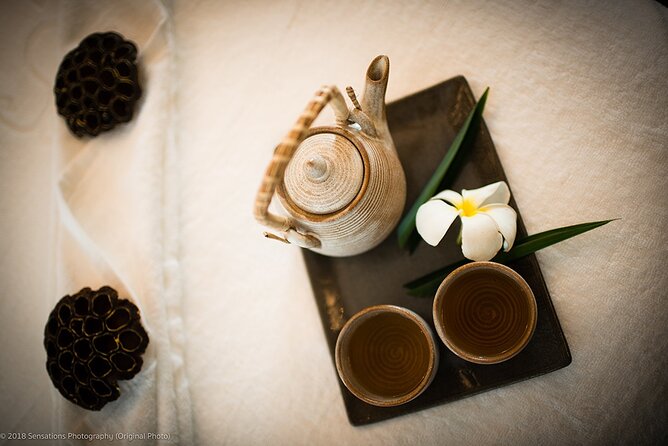 Warm Stone Massage - The warm stone portion, from back to feet