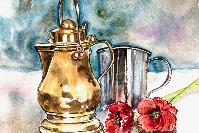 Watercolor & Wellness : A Healing Art Therapy Experience - A quiet creative break in Mega Kuningan