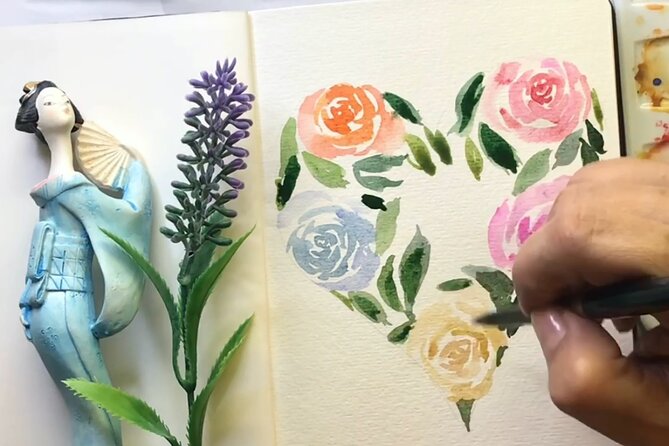 Watercolor & Wellness : A Healing Art Therapy Experience - What happens during the 90-minute session