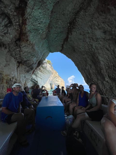 Zakynthos: Shipwreck, Blue Caves and Xigia Natural Spa Tour - What to bring for the day