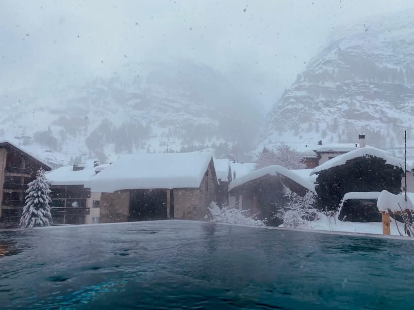 Zermatt: Private Night Spa - Finnish sauna at 80 degrees