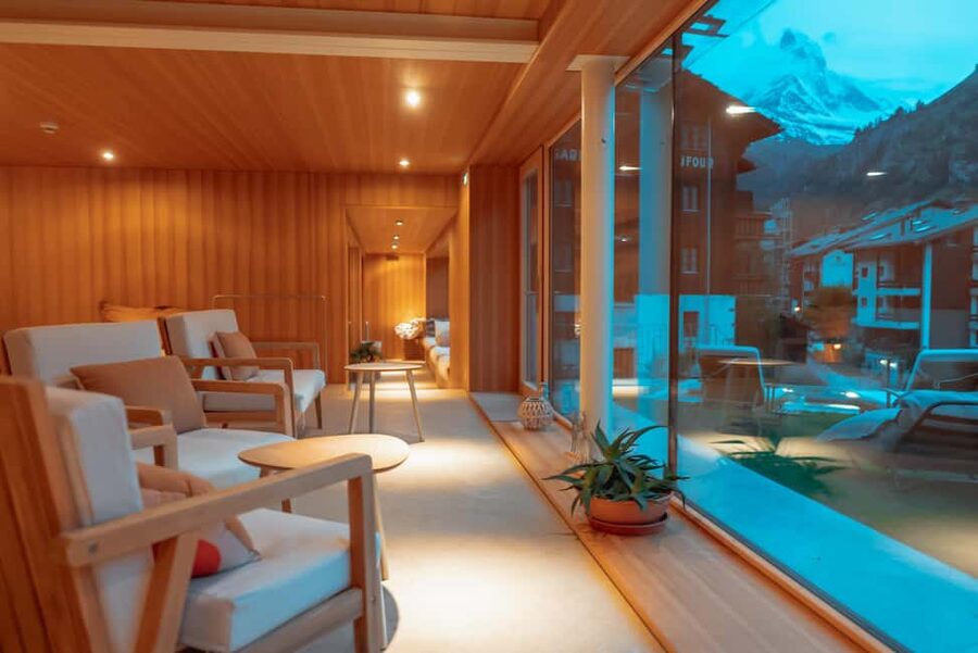 Zermatt: Private Night Spa - Infrared biosauna for gentler heat